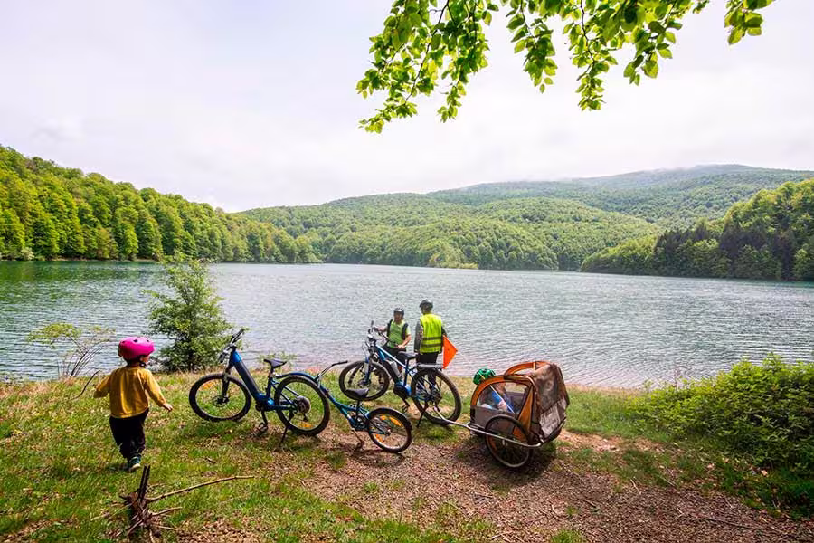 Irati Aventura - E-bikes - Fábrica de armas de Orbaiceta